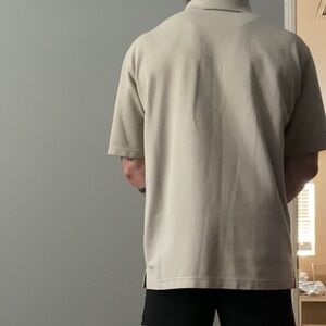 Quarter button up collared graphic solid grey tee golf short sleeve sporty shirt